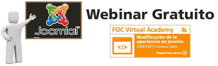 Webinar: Modificación de la Apariencia en Joomla!